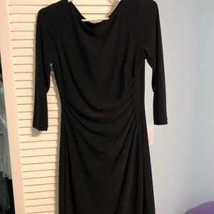 Ralph Lauren black knee length dress Sz 4